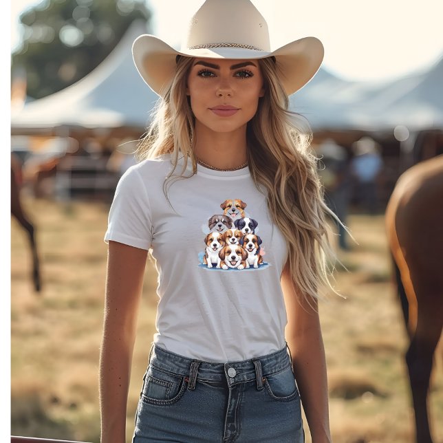 Cute Hundar T Shirt (Skapare uppladdad)