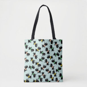 Cute Hundar Totala Bag Tygkasse