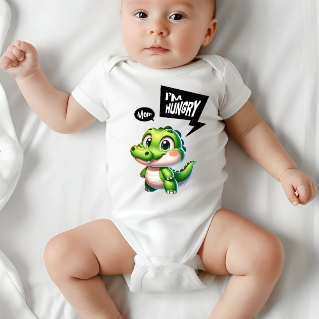 Cute Hungrig Crokodile T Shirt (Skapare uppladdad)
