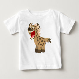 Cute Hungrig Tecknad Hyena Baby T-Shirt