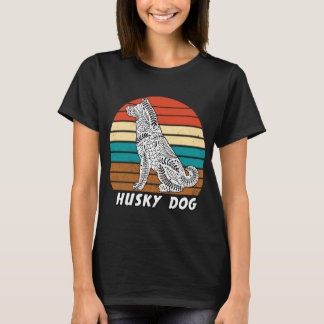 Cute Husky Hund 299 T Shirt