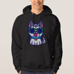 Cute Husky Hund Hoodie