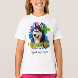 Cute Husky. T Shirt