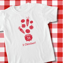 Cute Hutspot 3 Oktober Leidens ontzet rood med T Shirt