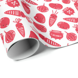 Cute Hutspot 3 Oktober Leidens ontzet wit rood Presentpapper