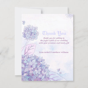 Cute Hydrangeas Bröllop Tack