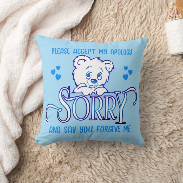CUTE I ÄR SORRY KUDDE (Filt)