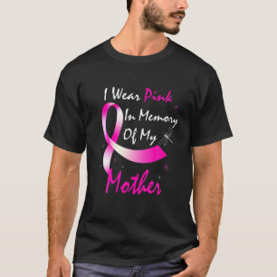 Cute I-Bärans Rosa till minne av bröstcancer i M T Shirt