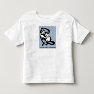 Cute I kärlek BONOBOS - Djurgrafik - T Shirt