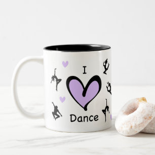 Cute I Kärlek Dance Mugg