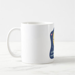 Cute I Kärlek dig till Måne och bak Kaffemugg