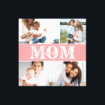 Cute I KÄRLEK DU MAMMA Mors dag Photo Canvastryck<br><div class="desc">Cute I Kärlek You Mamma Mors dag Photo Kanvastryck innehåller fyra av dina favoritfoton med texten "I kärlek you Mamma" i modern vit typografi. Designad av ©Evco Studio www.zazzle.com/store/evcostudio</div>