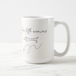 Cute I Kärlek Little Wieners Mugg