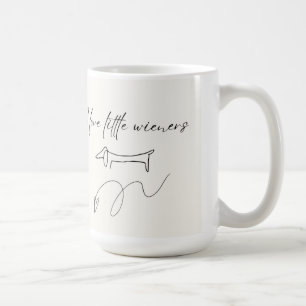 Cute I Kärlek Little Wieners Mugg