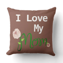 Cute I Kärlek Min Rosa ros Mamma utanför dörröppni