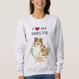 Cute I Kärlek min Sheltie T Shirt