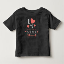 Cute I kärlek Min vackra Mamma T-Shirt