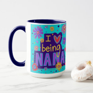 Cute I Kärlek, som är Nana Inspirief Coffee Mugg