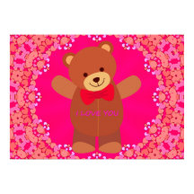 Cute I Kärlek som du Poster Pappert (blank)