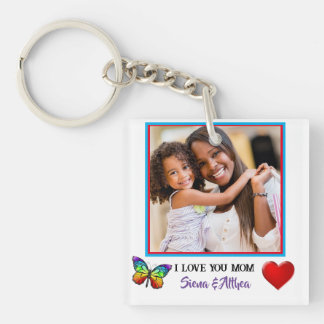 Cute I Kärlek You Mamma Personlig Photo and Namn