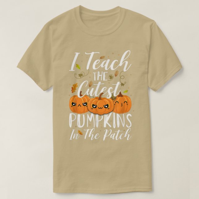 Cute I Teach-provdockan. T Shirt (Design framsida)