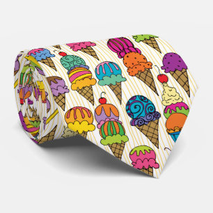 Cute Ice Cream Cones Mönster Slips