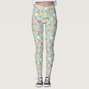 Cute Ice Cream Mönster Leggings