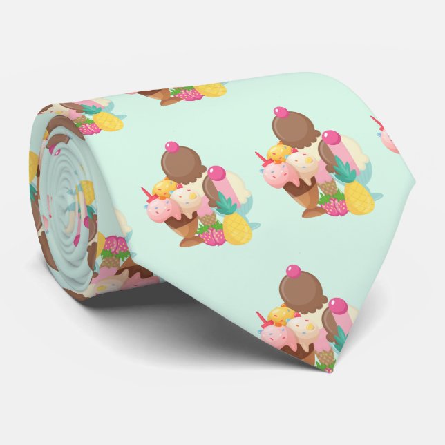 Cute Ice Cream Mönster Slips (Rullad)