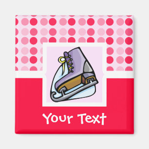Cute Ice Skate Magnet