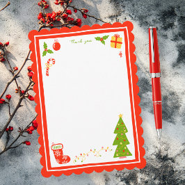 Cute Icons Christmas Holiday CUSTOM Personalized  Tack Kort