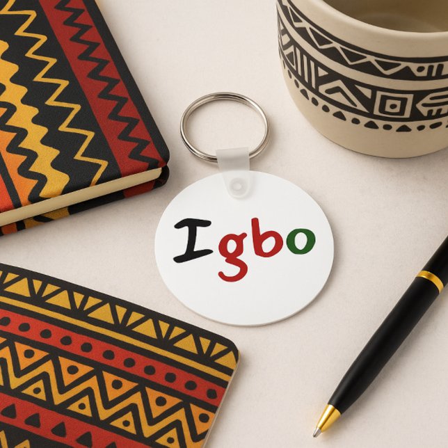 Cute Igbo Graphic Nyckelring (Skapare uppladdad)