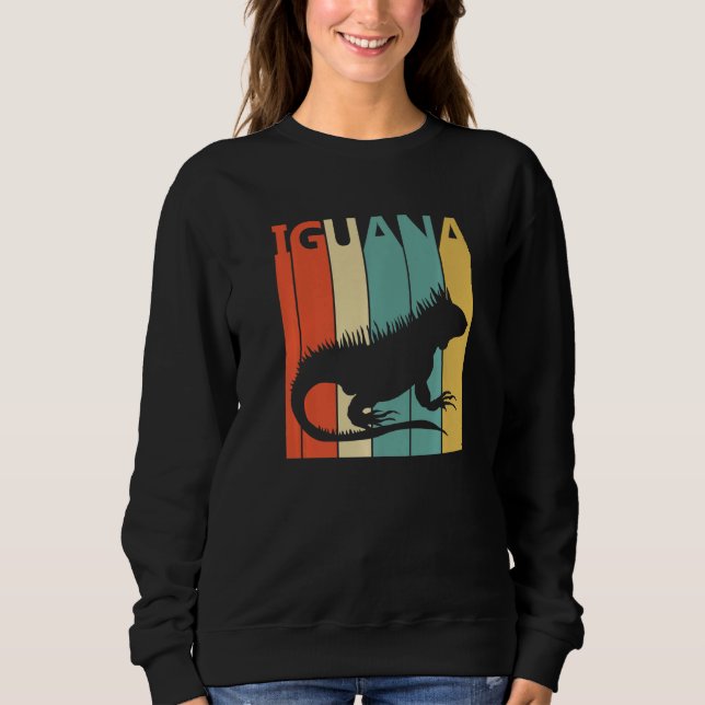 Cute Iguana Animal T Shirt (Framsida)