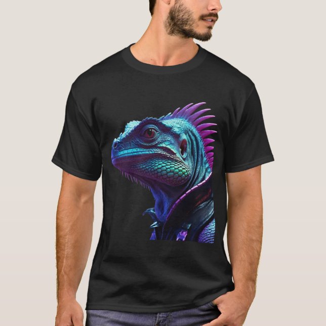Cute iguana t shirt (Framsida)