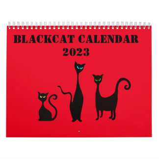 Cute Illustrated Calendar med katter Kalender