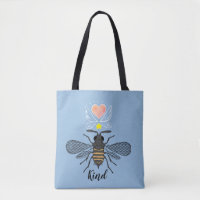 Cute Illustrated Humla Kind Black Guld Blue