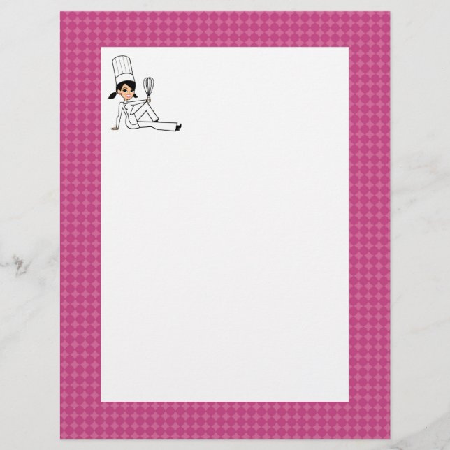 Cute Illustrated-sida för recept (Framsida)