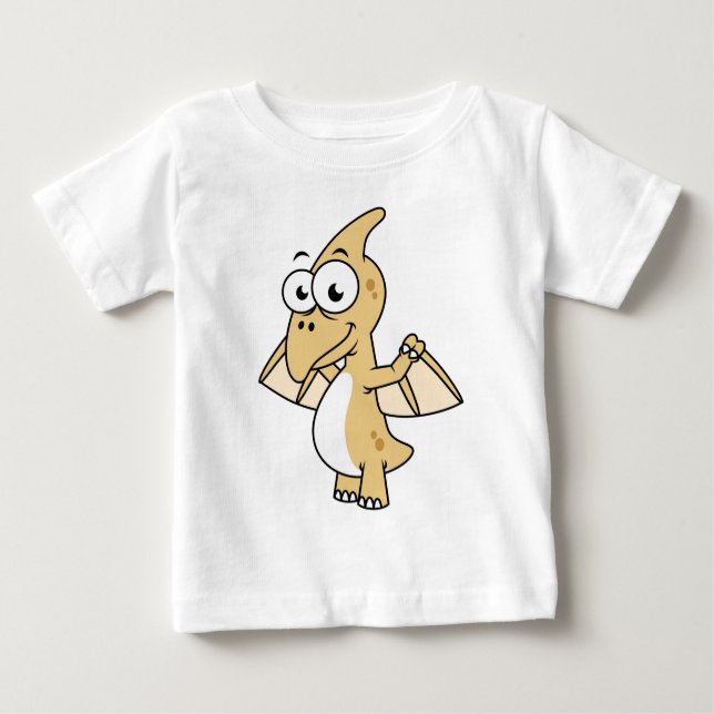Cute Illustration av en pterodactyl. 2 T Shirt (Framsida)