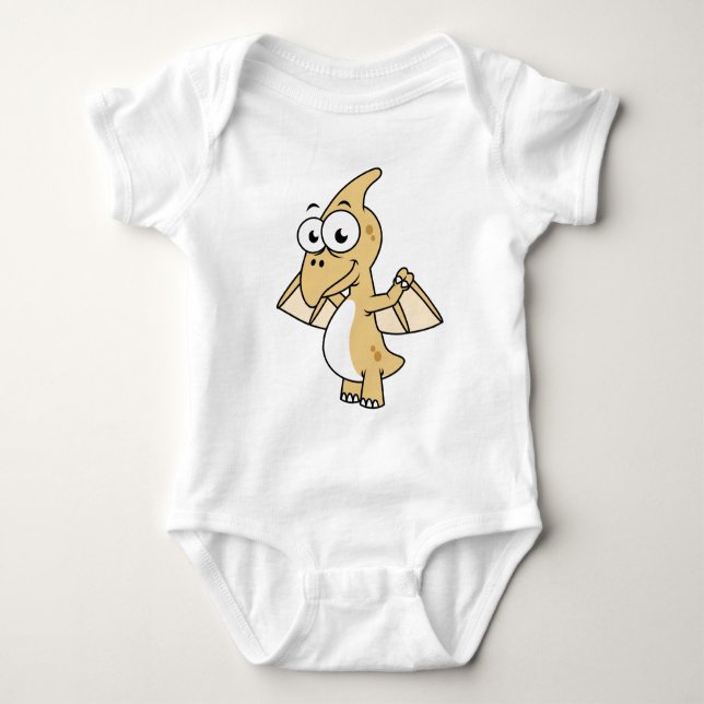 Cute Illustration av en pterodactyl. 2 T Shirt (Framsida)