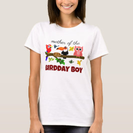 Cute Illustration Birds Mamma Bird Birthday Kid T Shirt