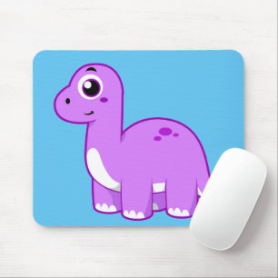Cute Illustration of a Brontosaurus Dinosaur. Musmatta