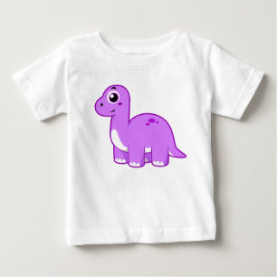 Cute Illustration of a Brontosaurus Dinosaur. T Shirt