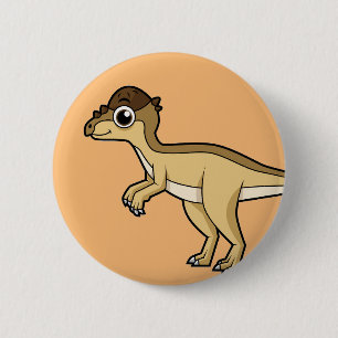 Cute Illustration of a Pachycephalosaurus dinosaur Knapp