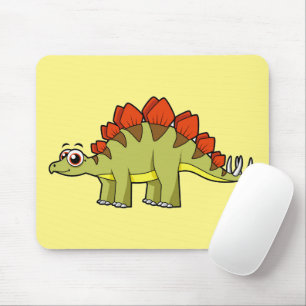 Cute Illustration of a Stegosaurus dinosaur. Musmatta