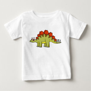 Cute Illustration of a Stegosaurus dinosaur. T Shirt