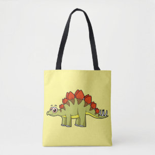 Cute Illustration of a Stegosaurus dinosaur. Tygkasse