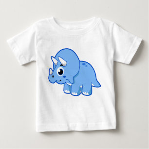 Cute Illustration of a Triceratops Dinosaur. T Shirt