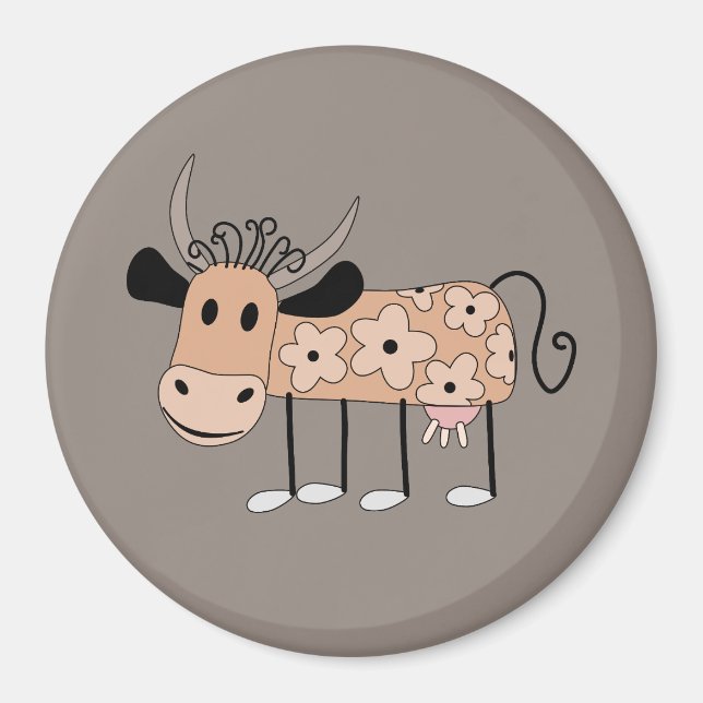 Cute illustrerad av Cow Magnet (Framsidan)