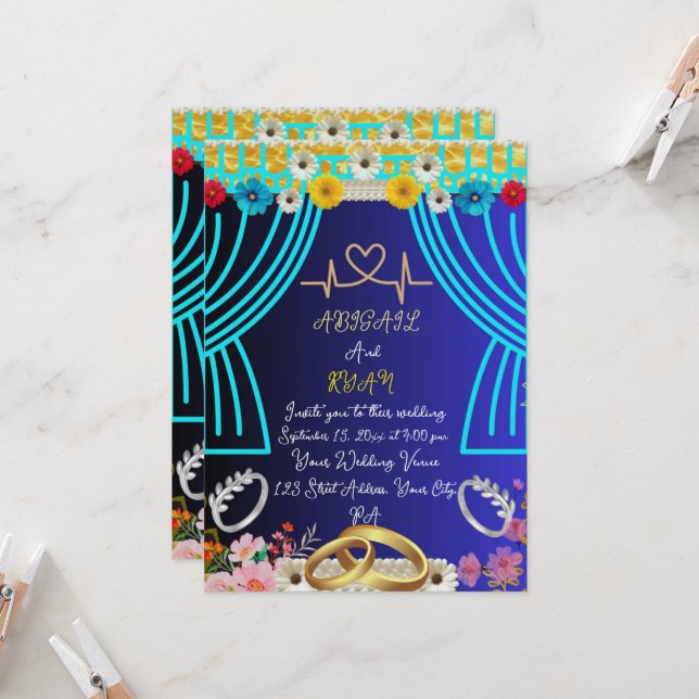 Cute-inbjudan Inbjudningar (Fram/Back In Situ)