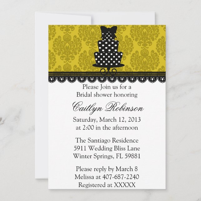 Cute Inbjudningskort för möhippan (Framsida)