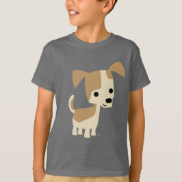 Cute Inquisitive Tecknad hund Children T-shirt
